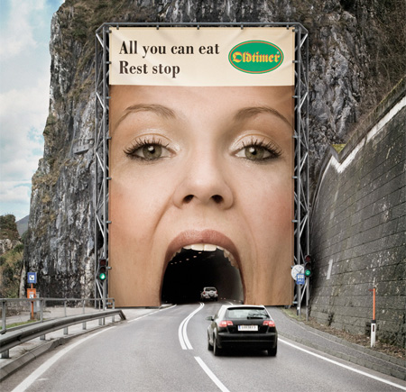 Tunnel ad creative