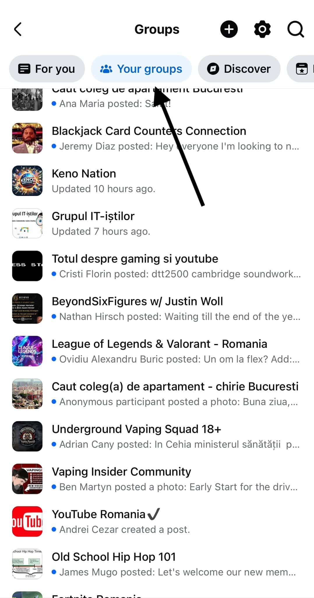 facebook groups