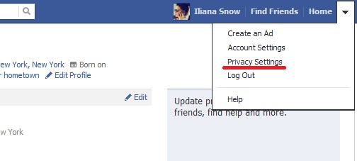 Facebook Privacy Settings