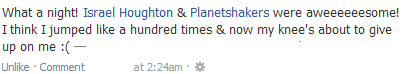 Tagging on Facebook love