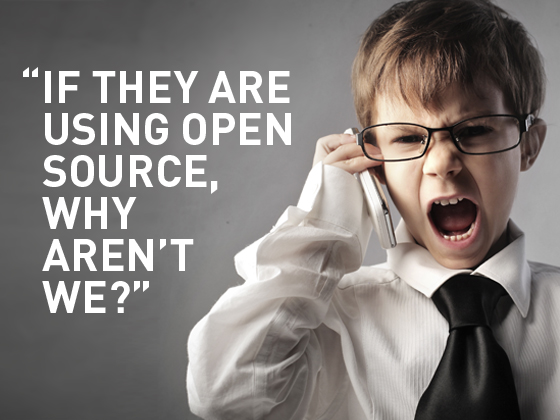 I did not know they use open source