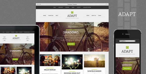 Adapt a Responsive WordPress Theme
