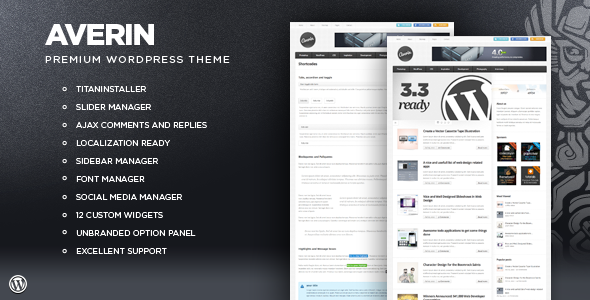Averin - Premium Magazine Theme