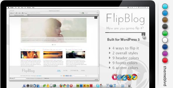 FlipBlog Premium WordPress Theme