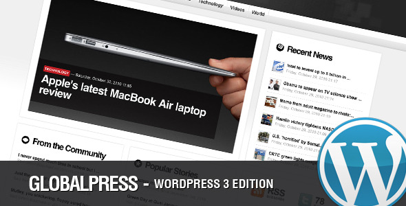 Global Press - A Premium Magazine WordPress Theme