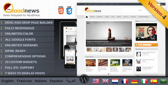 Goodnews – Premium WordPress News