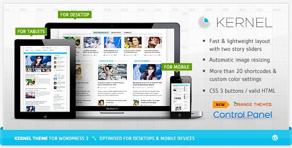 Kernel - Premium WordPress Blog