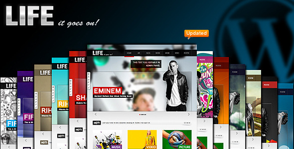 Life - Multimedia Maggazine Themes WP
