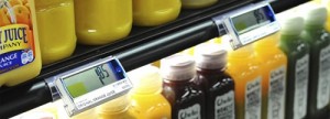 Electronic shelf labels ESL in store