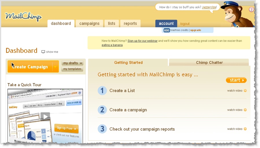 Mailchimp email marketing tool