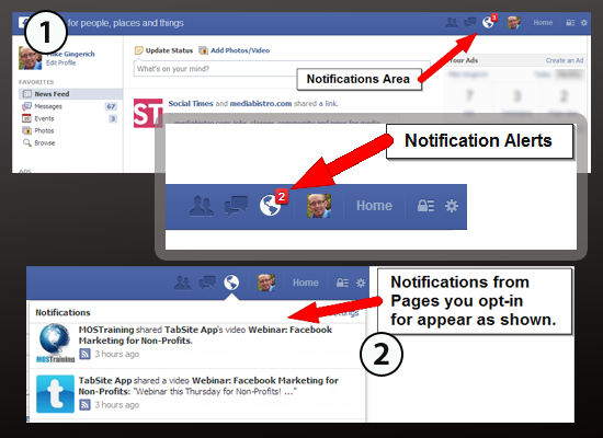 Facebook Notifications