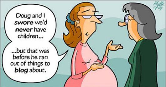 comics about blogging