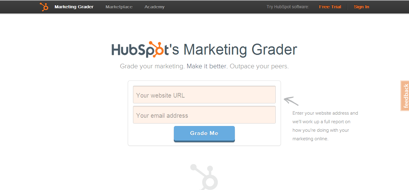 marketing grader