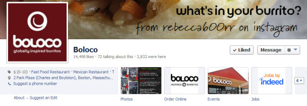 Boloco Facebook