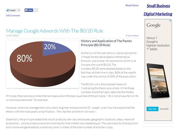 Adsense Wide Skyscraper placement