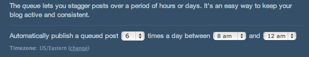 Queue Posts