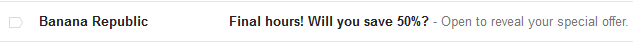 professional email subject lines