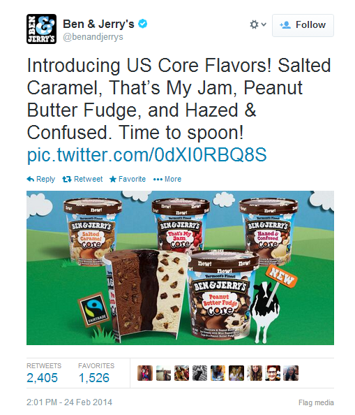 facebook, ben and jerry's, ice cream, digital marketing, SMO, SEO