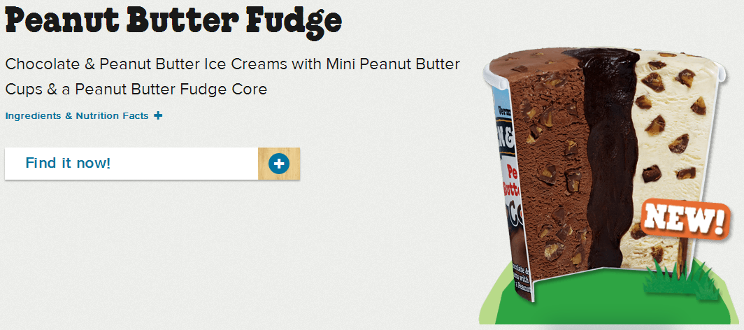 digital markering, design, ben and jerry's, core flavors, marketing, SEO