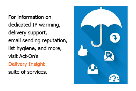 Delivery Insight with text