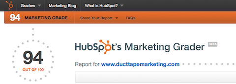 marketing grader