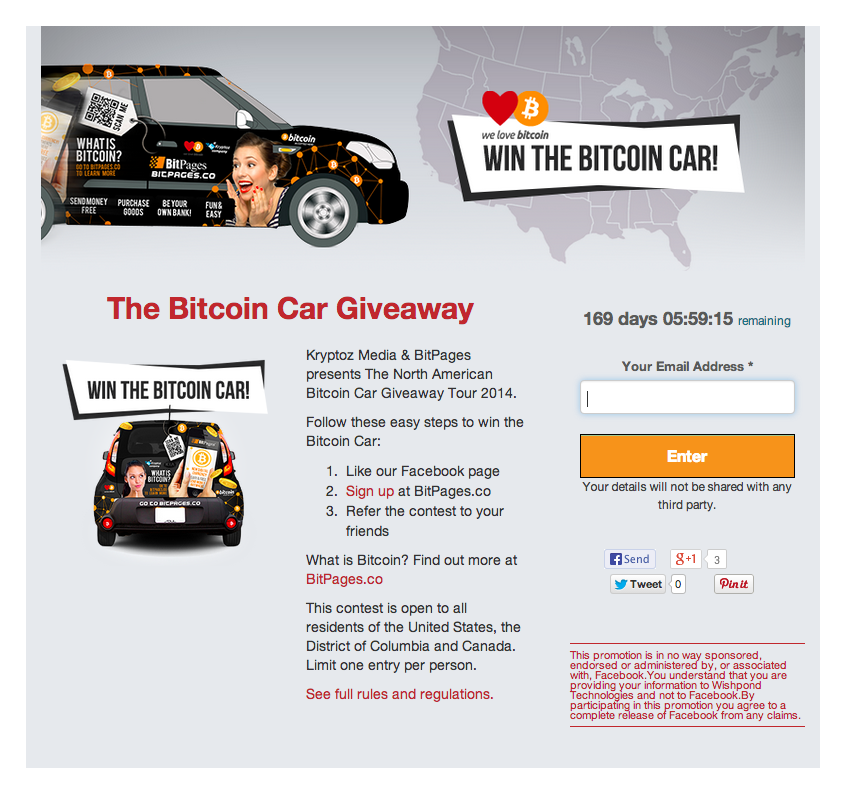 facebook contests