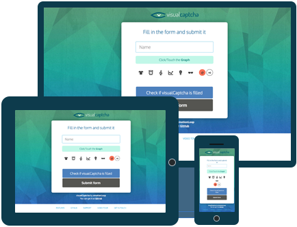 visualCaptcha in multiple devices