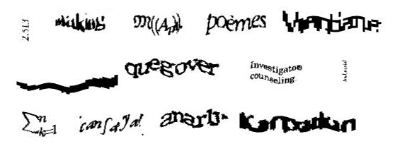 Hard to decipher CAPTCHA options