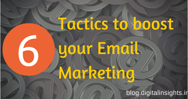 Tactics for email marketing