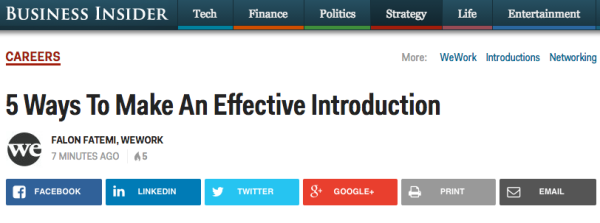 Business Insider Example