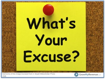 Top 3 Excuses Of Underperforming Companies