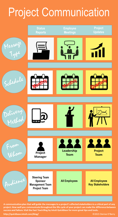 Project Communication Infographic