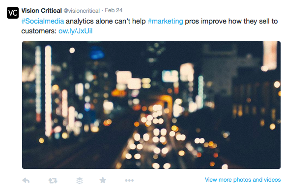 social media analytics