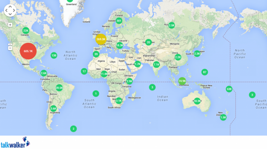 kate middleton mentions worldwide