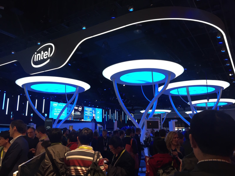 Intel CES Social Media Wall 2