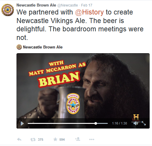 branded humor tweet
