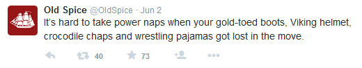 old spice ridiculous tweets