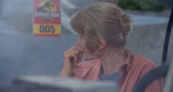 Jurassic Park Smiling Gif
