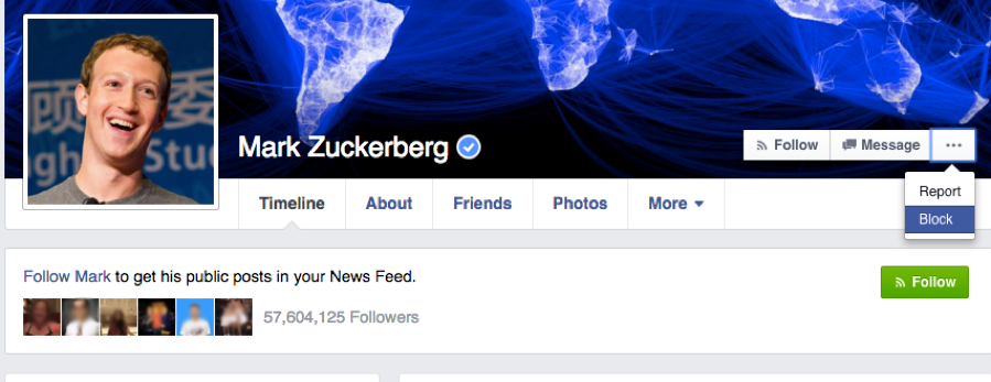 How to Block a Facebook User