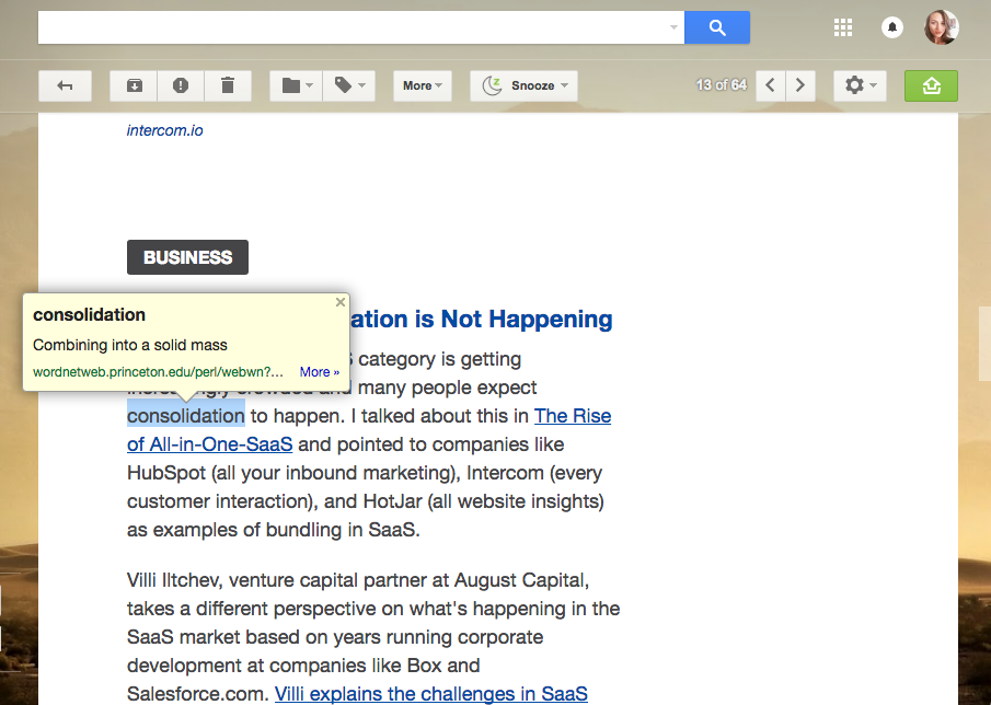 Google dictionary