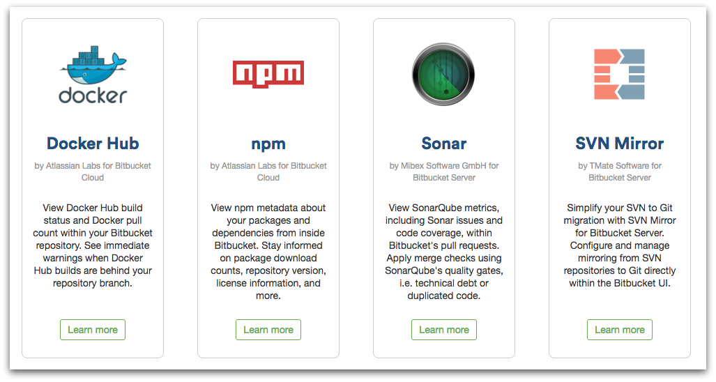 BitBucket Integrations-d