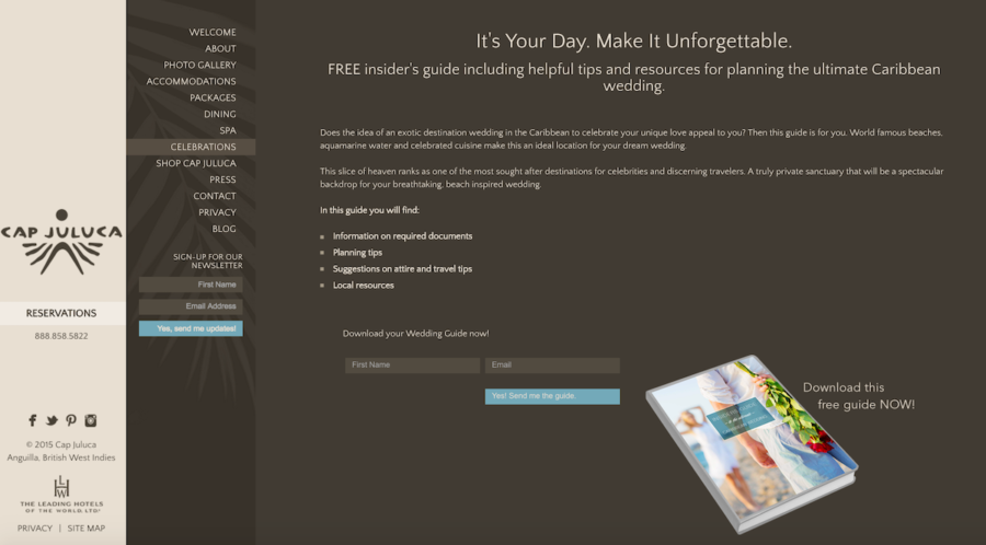 digital marketing tips for small business - landing pages