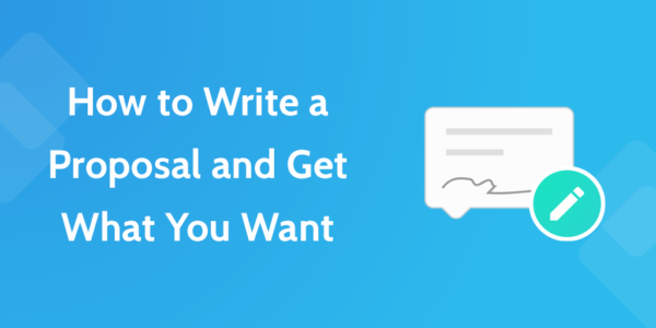 how to write a proposal