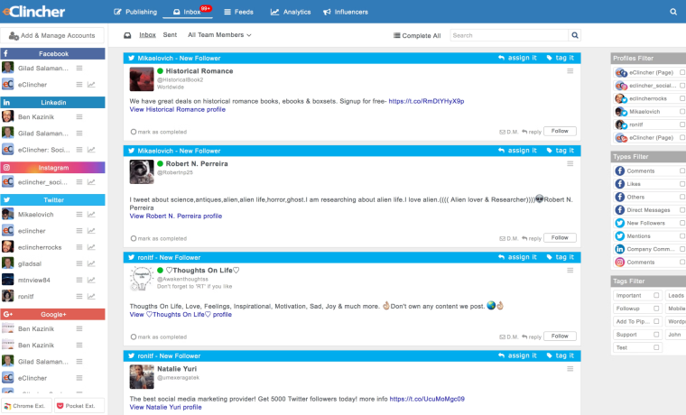 Social Media Management Tools: Explore B2C's deep-dive into the best social media tools to post content to multiple social media sites.