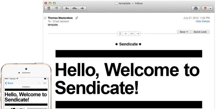 Sendicate Email Marketing Platform