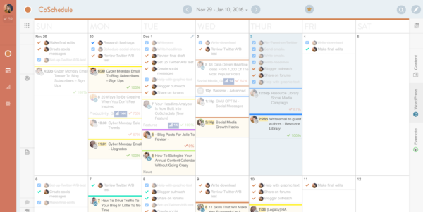 Coschedule content templates