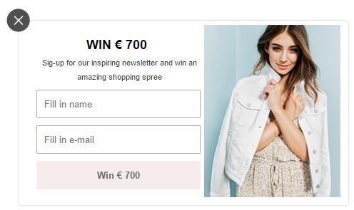 Soaked In Luxury Competition List Building Popup