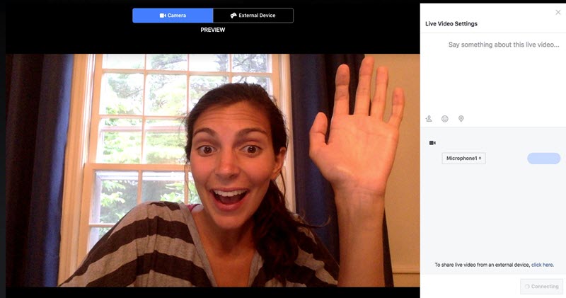 facebook live video for brands