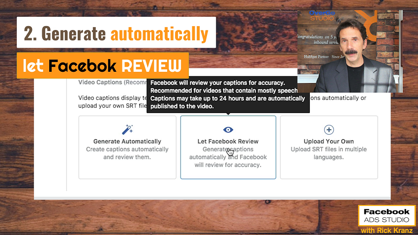 generate captions facebook video ads facebook reviews
