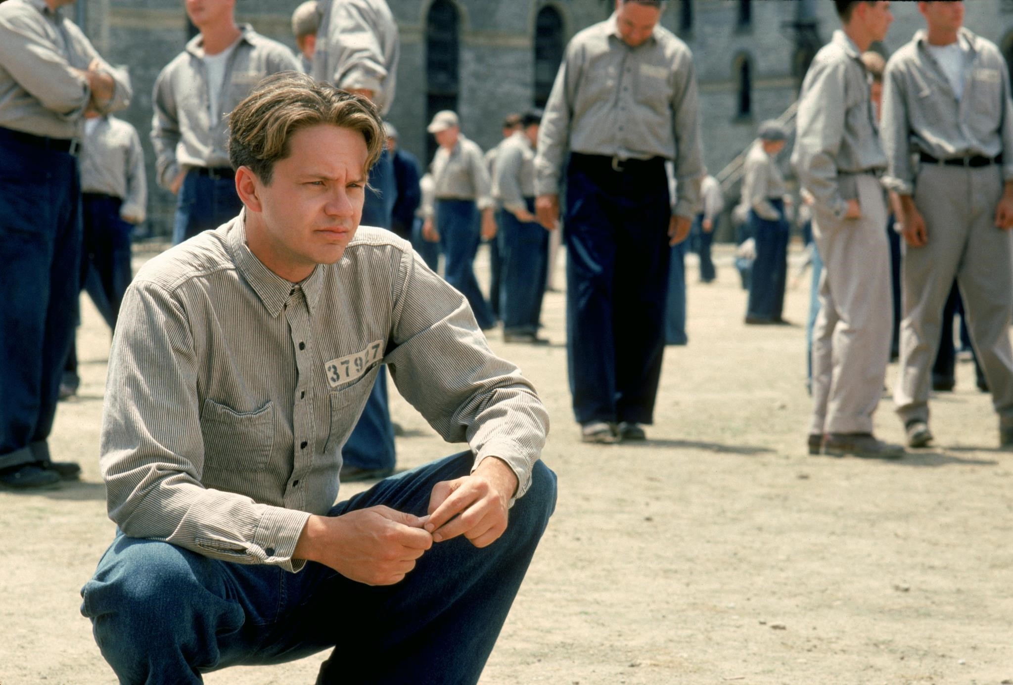 Andy Dufresne at Shawshank State Penitentiary